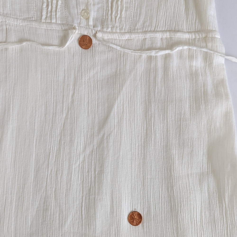 TWO Spaghetti strap dresses old navy small & medium. NWT & pre-owned white s… - Picture 11 of 11